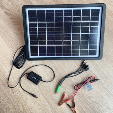 Сонячна панель GDPLUS GD-1615 6v 15W з регулятором напруги 16В/9В/6В