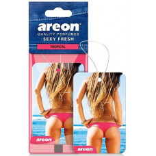 Освіжувач сухий лист - "Areon" - Sexy Fresh - Tropical (Тропічний) (10шт/уп)