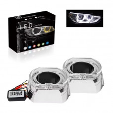 LED-маска з ангельськими вічками 3"/12v/6000k/White/BMW Chrome-O