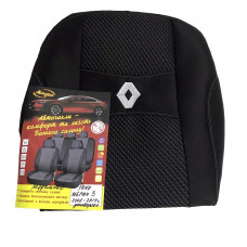 Чохли мод.Renault Megane III 08-14 універсал(з Підлок.)Чорні "АвтоСвіт"5 під-ка,зад.спинка роздільна