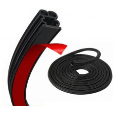 Ущільнювач K-type 12*11мм EPDM (2х слойний) 10м