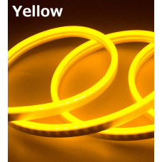 Стрічка - Силікон LED Neon - 24v 15см помаранчева гнучка (бічне свічення/шир.12мм/вис. 6мм)