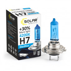 Лампа 12V H7 55W 4200K StarBlue "Solar"(1247) (1шт)