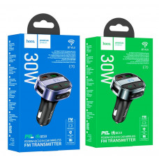Модулятор Bluetooth "E70" "HOCO" QC3.0 PD30W