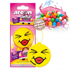 Освіжувач сухий лист - "Areon" - Smile Dry - Bubble Gum (Жуйка) (10шт/360ящ)
