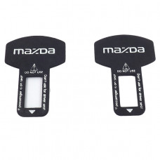 Заглушка ременя безпеки нейлон "Mazda" (2шт/уп)