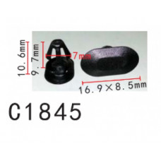 Кліпси C1845 ущільнювача RENAULT, CITROEN, PEUGEOT, ALFA ROMEO, FIAT, FORD, LANCIA (уп. 100шт.)