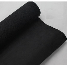 Тканина-Алькантара самоклеюча Чорна 1.45х1м H-1