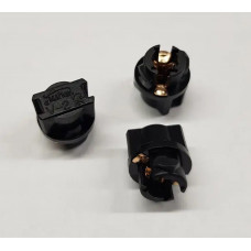 Патрон у панель приладів "Ланос,Nubira,Іномарки" (Т5-V2.W1,2W) (чорний) Китай