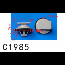 Кліпси C1985 кріплення молдингів/дверей Mazda (KD53-51-SJ3A, KD5351SJ3A, 15246)( уп. 100 шт)