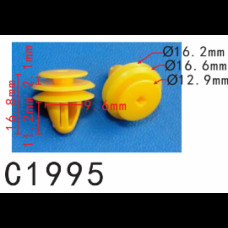 Кліпси C1995 карти дверей/молдинги (82315-38000, 82315-38000, 15322)( уп. 50 шт)