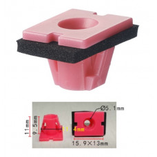 Кліпси C1964 молдингу Hyundai 877562J000 ( уп. 100 шт.)