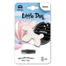 Освіжувач на обдув "Little Dog" Солодкий (SWEET White) "Little Joe" ED0220