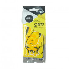 Освіжувач сухий лист - "Aroma" - Geo Dog - Yellow Vanilla Noire 12077