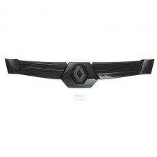 Зимова накладка на Renault Kangoo 06-07 Грати 3 спиці "FLY" Глянець