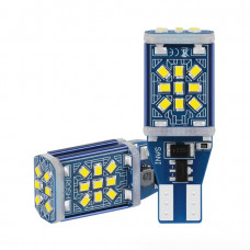 Світлодіод 12V T15(W16W) Білий SMD 24-2016 3.5W №84