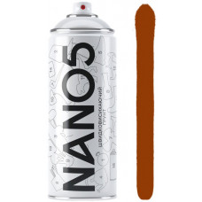 Фарба грунт червоно-коричневий 400ml "Nano5" 86585 (12шт/уп)