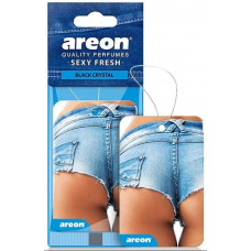 Освіжувач сухий лист - "Areon" - Sexy Fresh - Black Crystal (Чорний кристал) (10шт/уп)
