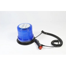 Маячок проблисковий Мигалка 12-24V синя EL101502 (30 LED 2835 SMD) (прикурювання/магніт/викл,)