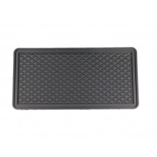 Килимок антиковзаючий ПВХ чорний 300x150 мм "ромб"