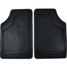 Килимки гумові (2шт ) чорні "Акцент "РТІ" ПРЕМІУМ (передні)