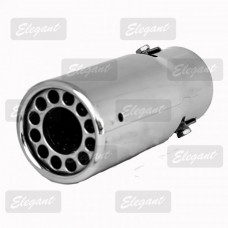 Насадка глушника 0504 кругла Ø 51х150мм "Elegant" EL 106016