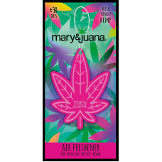 Освіжувач сухий лист (Fresh Jungle Hemp Pink) Свіжа трава"Mary & Juan"Рожевий MJ002