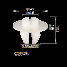 Кліпси C3574 кріплення бризговиків Toyota 9018905142 (100шт)