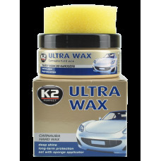 Поліроль кузова віск 250g "K2" K073 Ultra Wax (з губкою) (12шт/уп)