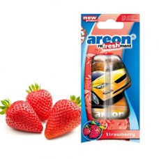 Освіжувач рідкий 8,5ml - "Areon" - Fresh (машинки) - Strawberry (Полуниця) (24шт/уп)