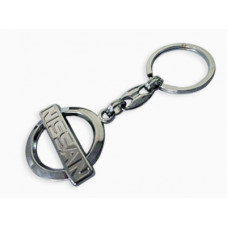 Брелок для ключів Nissan метал/хром