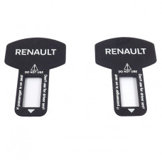 Заглушка ременя безпеки нейлон "Renault" (2шт/уп)