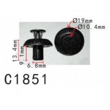 Фіксатор C1851 натискна/розпірна TOYOTA, LEXUS (90467-07217, 9046707217, 11364) ( уп. 100 шт.)