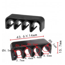 Кліпси C1019 тримач трубок/електропроводки TOYOTA, LEXUS (90464-00872, 9046400872, 21232) (уп. 100шт