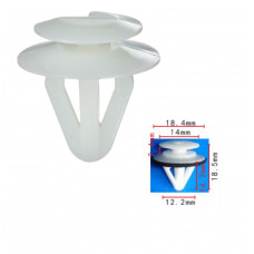 Кліпси C1023 обшивки дверей Mazda Ford Toyota G18K51SJ3 992740822 ( уп. 100 шт)