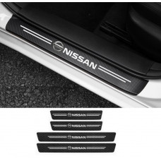 Плівка захисна на Пороги Карбон 4D Nissan