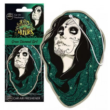 Освіжувач сухий лист - "Aroma" - Dia De Los Muertos - Green Diamond Girl 83279