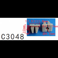 Кліпси C3048 під саморіз HYUNDAI, KIA (866991E010, 86699-1E010, 14629) ( уп. 100 шт.)