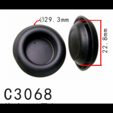 Заглушки C3068 кузова RENAULT DACIA D1 = 29.3 D2 = 22.8 (7703074604,13145)( уп. 100 шт.)