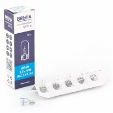 Лампа 24V (бесцок.) W5W "Brevia" (24308C) (уп.10шт)