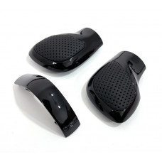 Накладки на селектор DSG Volkswagen Passat/Golf/Jetta/CC (Антіхром ) перфорація №43