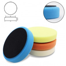 Полірувальний круг на липучці D170/D150/H30мм Синій "Adept Elit"