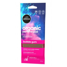 Освіжувач сухий під сидіння 46gr - "Aroma" - Organic Perfume Pad - Bubble Gum (Жуйка)11742 (13шт/уп)