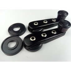 Ручки склопідйомника чорні "Elegant 100510" (100шт/ящ)