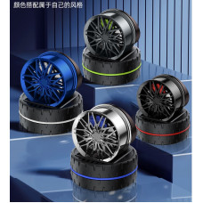 Ароматизатор на сонячній панелі "Колесо" 10мл FC-8 (Одеколон)