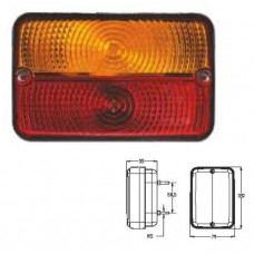 Задній ліхтар Прямокутний 12/24V (115*85*55мм) "CERAY" (Е-120) 352425 з ПРОВОДОМ (2шт/уп)