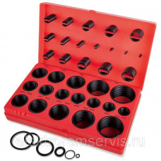 Набір гумових кілець KR-382 (382 од.) (червона уп.)