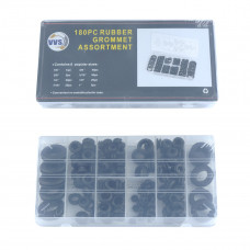 Набір гумових втулок KR 6002 (53-109) (180од.)