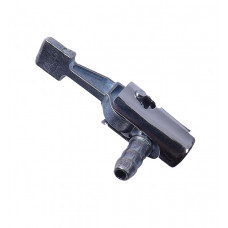 Наконечник насоса алюм-й на шланг кутовий 23г "Україна" (маленький)