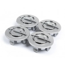 Ковпачки на титани "Opel" (54/44мм) Сірі